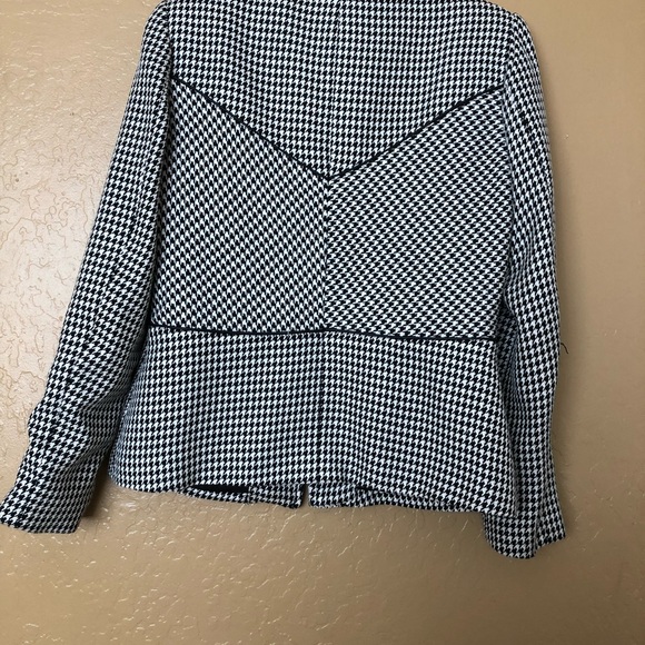 Ilyse Hart LTD jacket coat and skirt pattern black and white - Picture 5 of 8